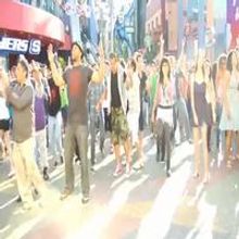 STAGE TUBE: LA Welcomes Miranda with HEIGHTS Flash Mob
